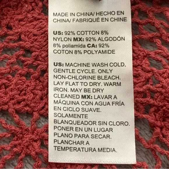 WHITE HOUSE BLACK MARKET Women’s Crochet Ruffle Sleeve Sweater XS - Picture 12 of 13